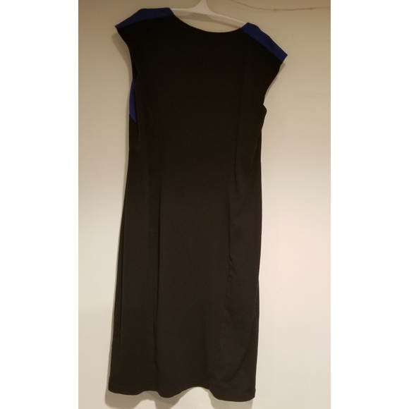 Blue and Black dress - Picture 4 of 4